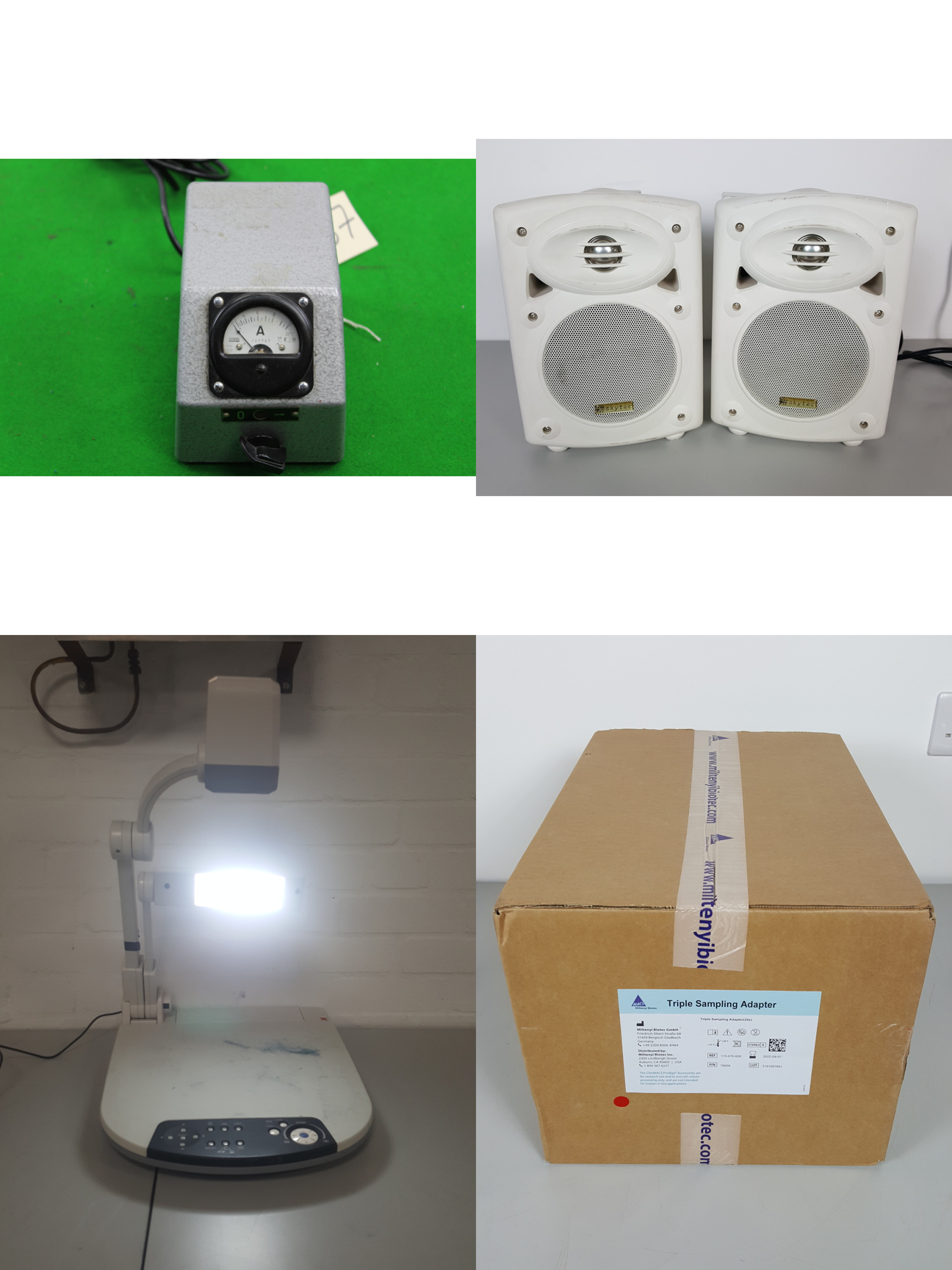 Image of Job Lot of Mixed Laboratory Equipment - Jenway, Warner, Sigma, ELGA, Sony Lab