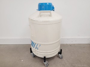 Thumbnail image of Air Liquide GT 38 Liquid Nitrogen Dewar with 6 x Storage Racks 