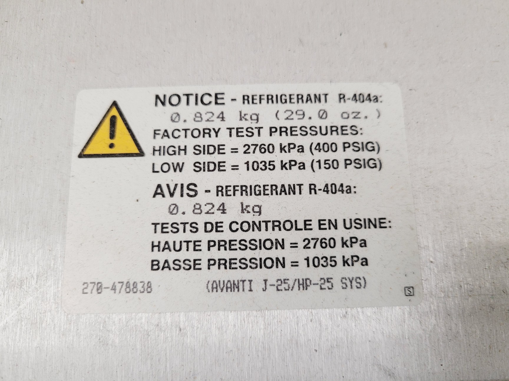 Image of Beckman Coulter Avanti J-25 Centrifuge Lab Spares/Repairs