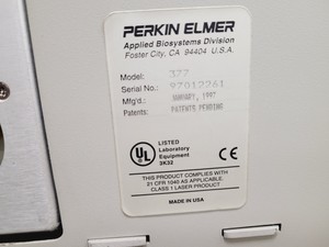 Thumbnail image of Perkin Elmer Abi Prism 377 DNA Sequencer Lab