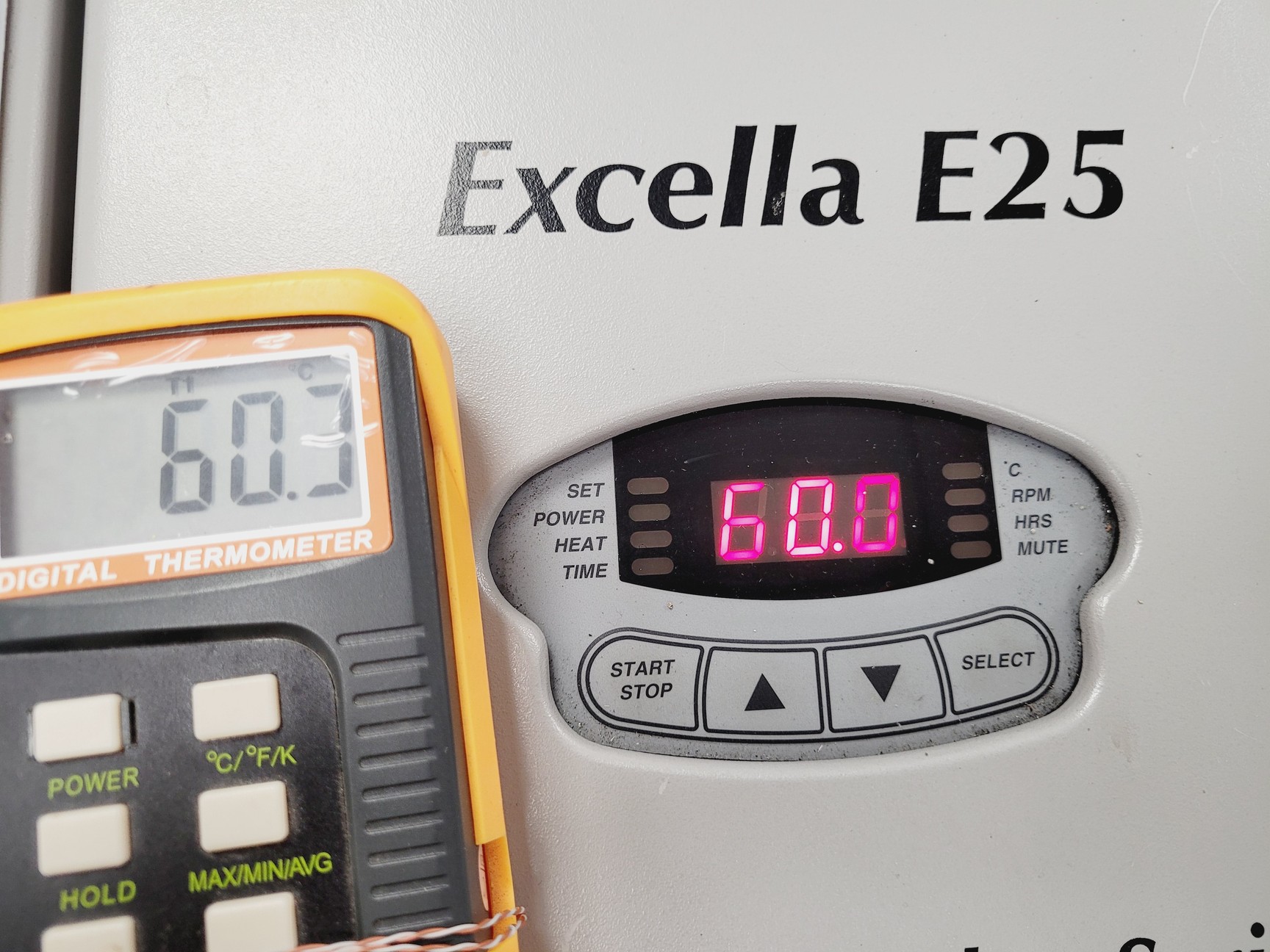 Image of New Brunswick Scientific Excella E25R Refrigerated Incubator Shaker Series Lab