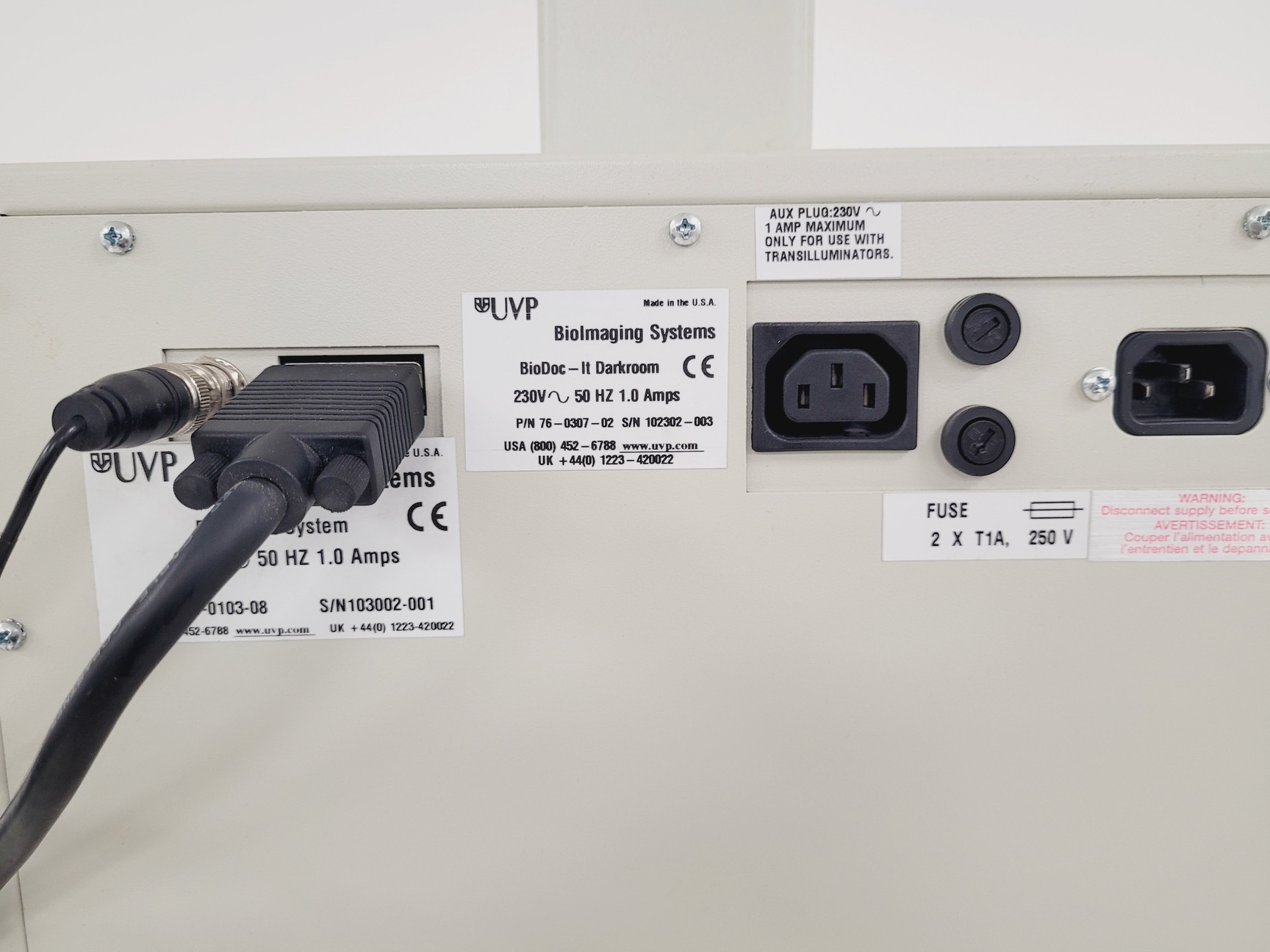 Image of UVP M-26 BioDoc-It System UV Transilluminator Spares/Repairs