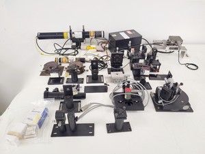 Image of Job Lot of Miscellaneous Microscope Parts And Laser Parts Lab