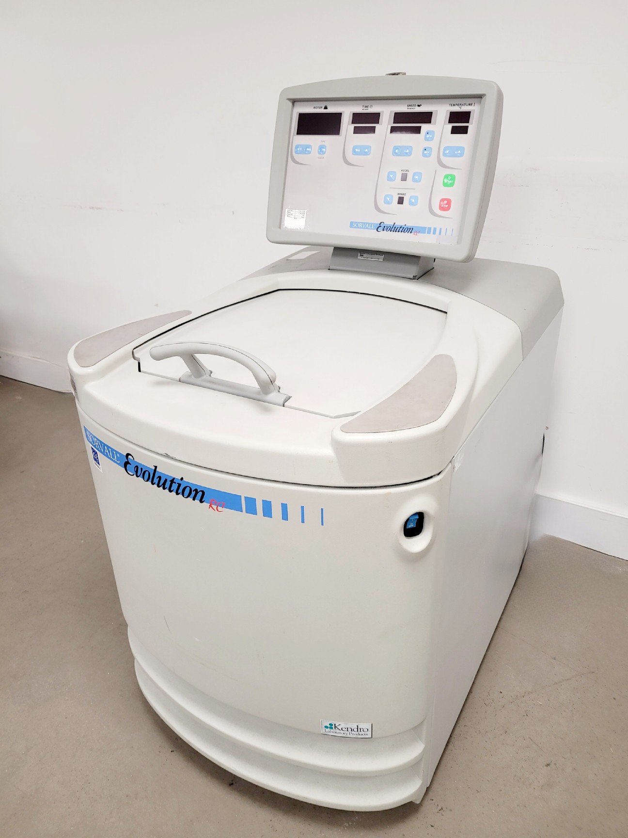 Image of Sorvall Evolution RC Floor Standing Centrifuge w/ Sorvall SLA-1500 Lab