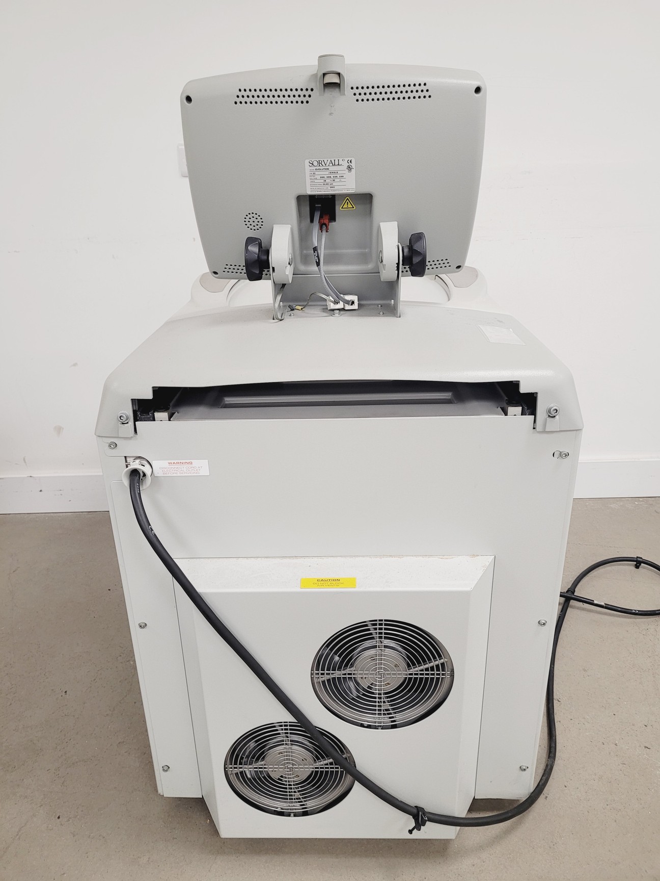 Image of Sorvall Evolution RC Floor Standing Centrifuge w/ Sorvall SLA-1500 Lab