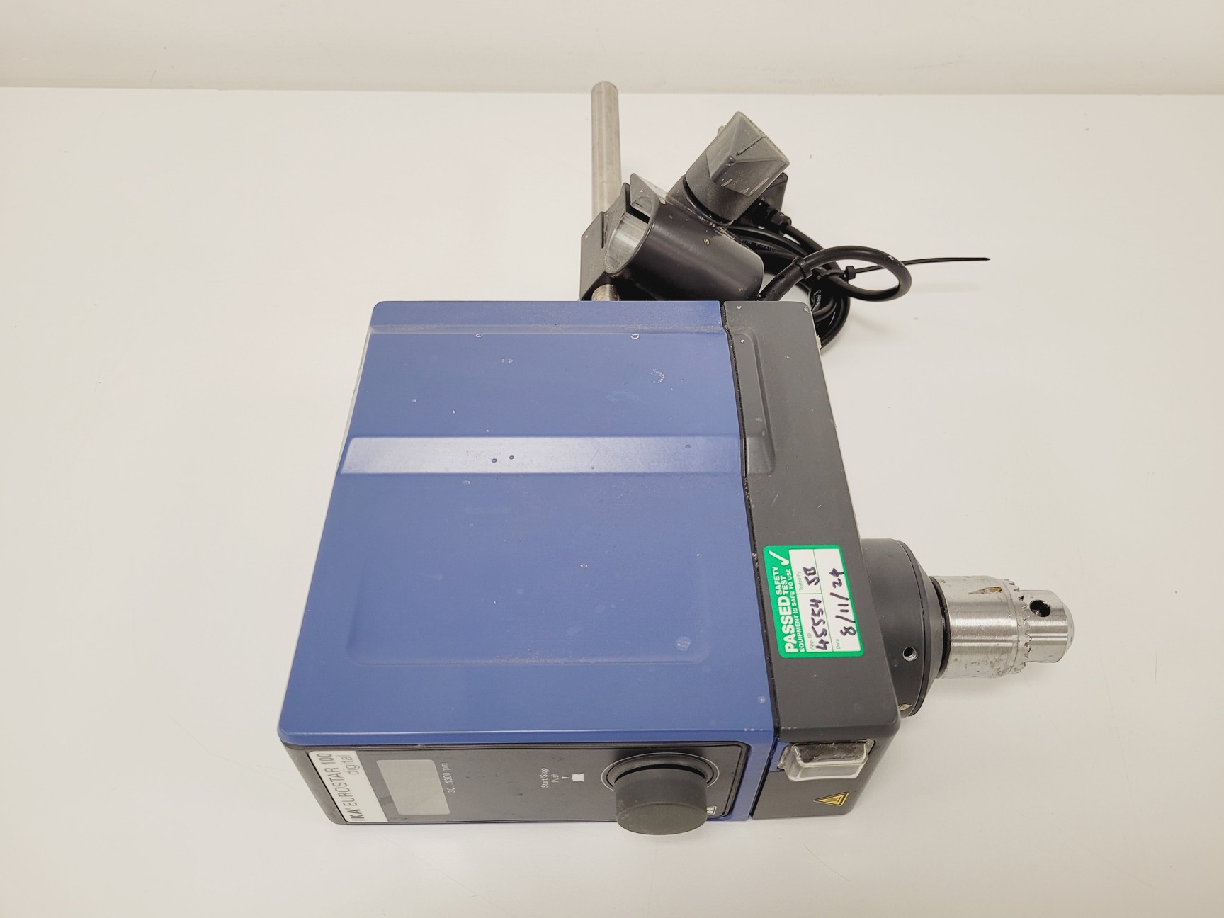 Image of IKA Eurostar 100 Digital Electronic Overhead Stirrer Lab