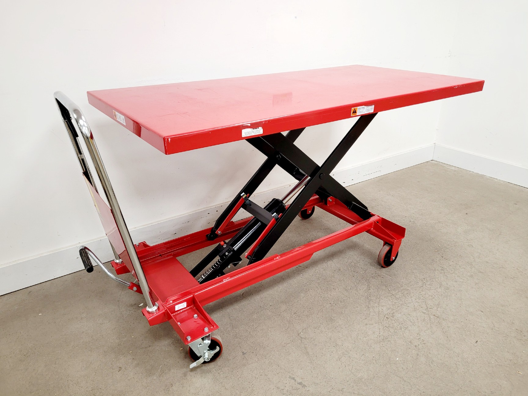 Image of Lift Mate Trolley Heavy Duty Mobile Scissor Table Model TXL500L