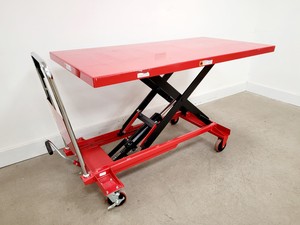 Thumbnail image of Lift Mate Trolley Heavy Duty Mobile Scissor Table Model TXL500L