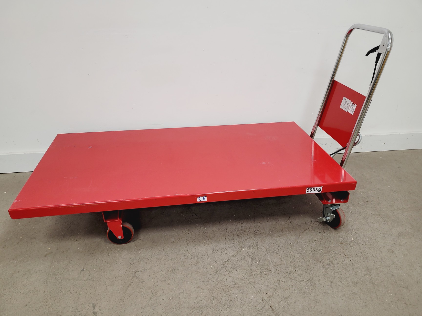 Image of Lift Mate Trolley Heavy Duty Mobile Scissor Table Model TXL500L