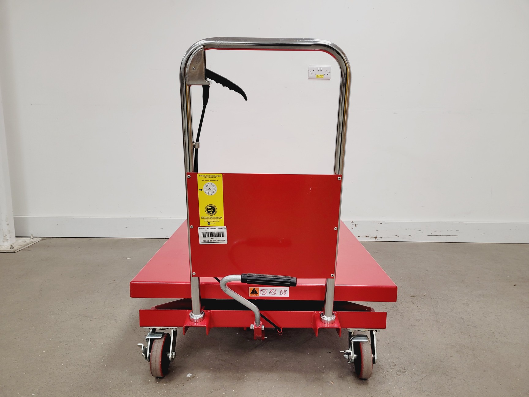 Image of Lift Mate Trolley Heavy Duty Mobile Scissor Table Model TXL500L