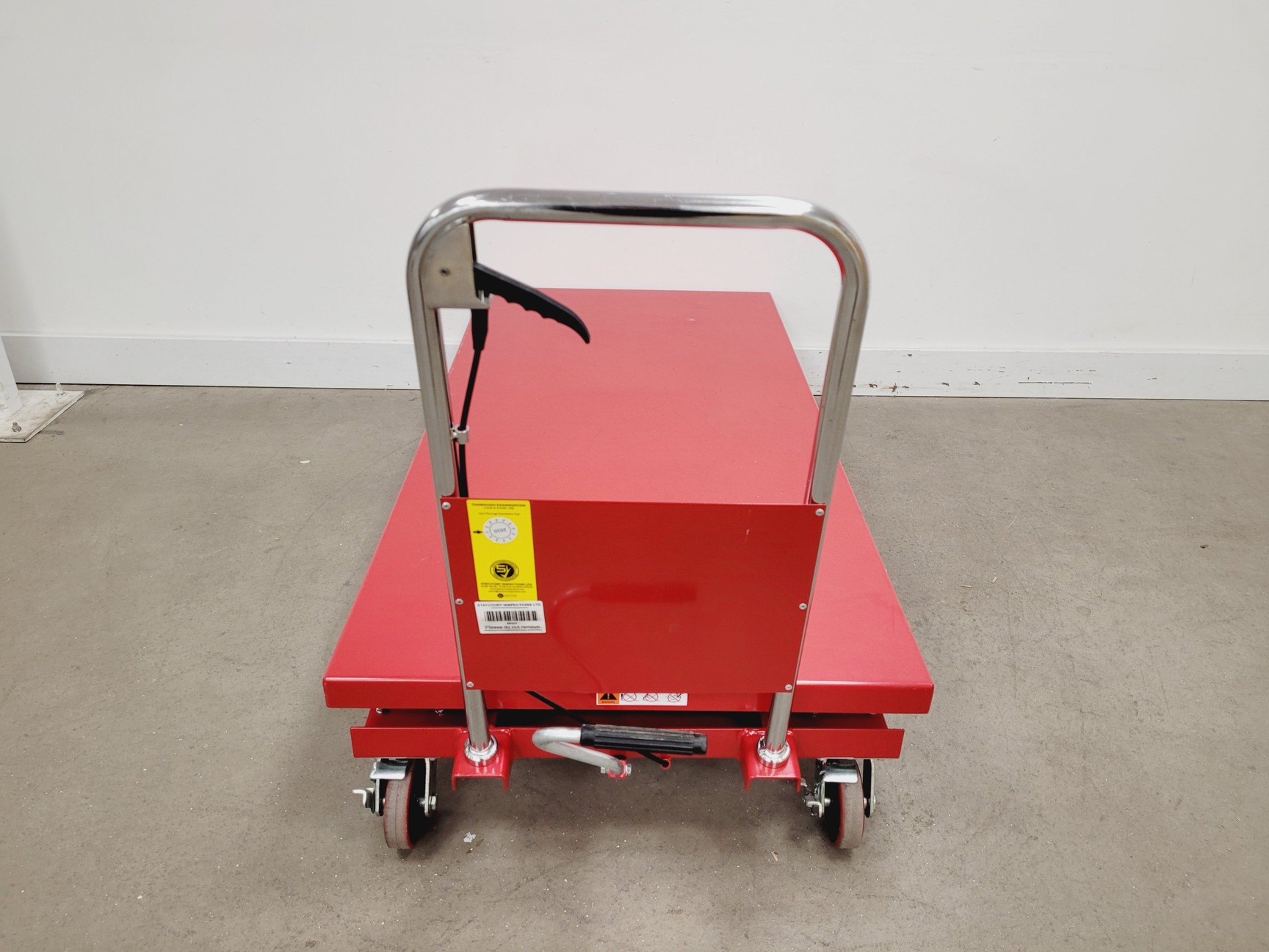 Image of Lift Mate Trolley Heavy Duty Mobile Scissor Table Model TXL500L