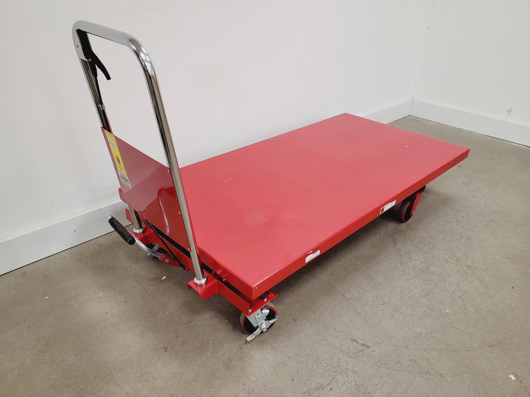 Image of Lift Mate Trolley Heavy Duty Mobile Scissor Table Model TXL500L