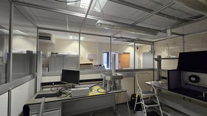 Thumbnail image of Monmouth Scientific Aluminium Modular Cleanroom 6m x 4m, 3 x CAM2250 Filter Lab