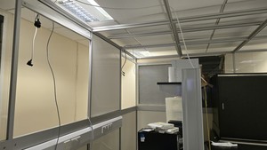 Thumbnail image of Monmouth Scientific Aluminium Modular Cleanroom 6m x 4m, 3 x CAM2250 Filter Lab