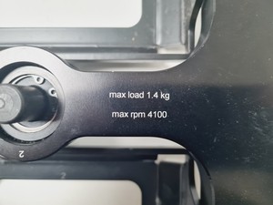 Thumbnail image of Jouan S20 Swing-Out Laboratory Centrifuge Rotor 4100 RPM