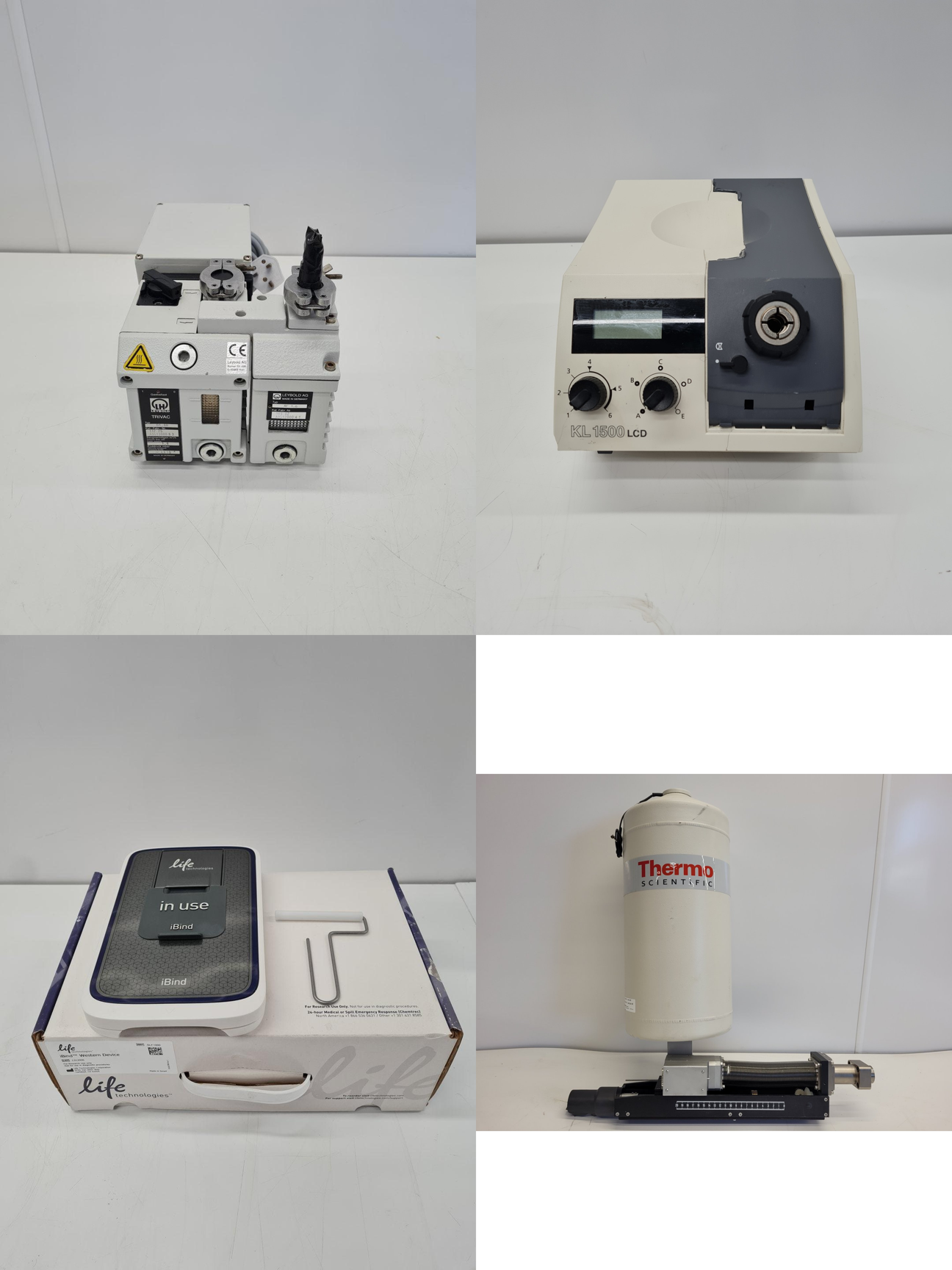 Image of Job Lot of Mixed Laboratory Equipment - Kedee, Sigma, DVP, Olympus, Leybold etc.