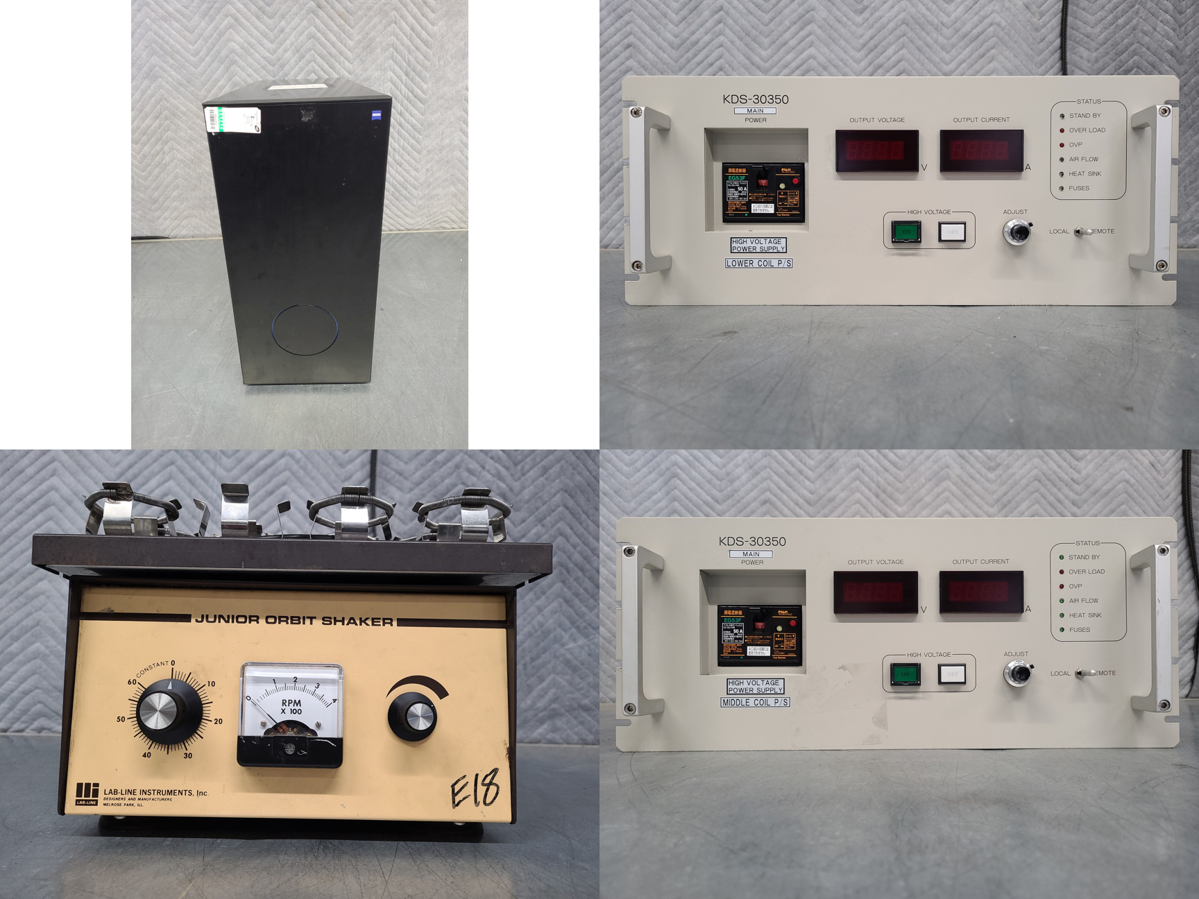 Image of Job Lot of Mixed Laboratory Equipment - Perkin Elmer, Leybold, Edwards, Sorvall