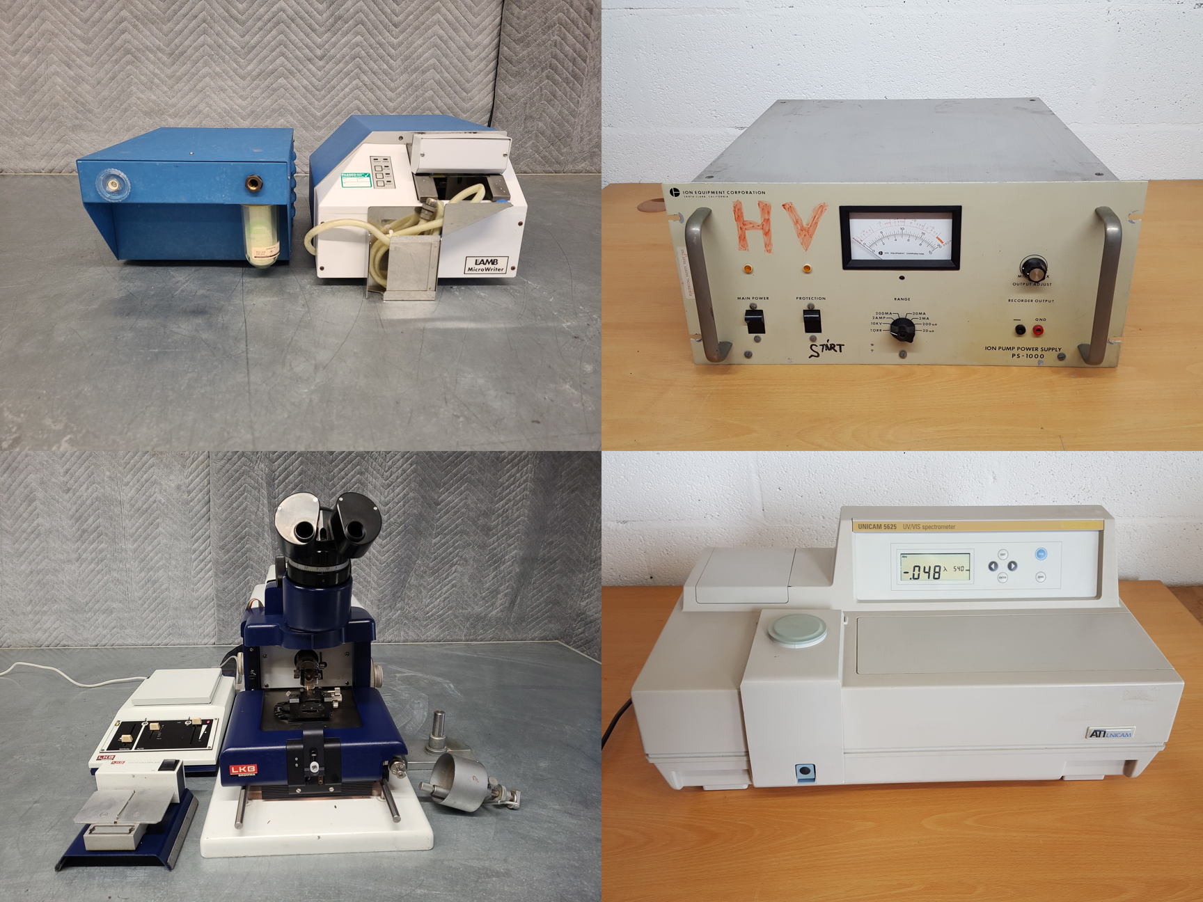 Image of Job Lot of Mixed Laboratory Equipment - Perkin Elmer, Leybold, Edwards, Sorvall