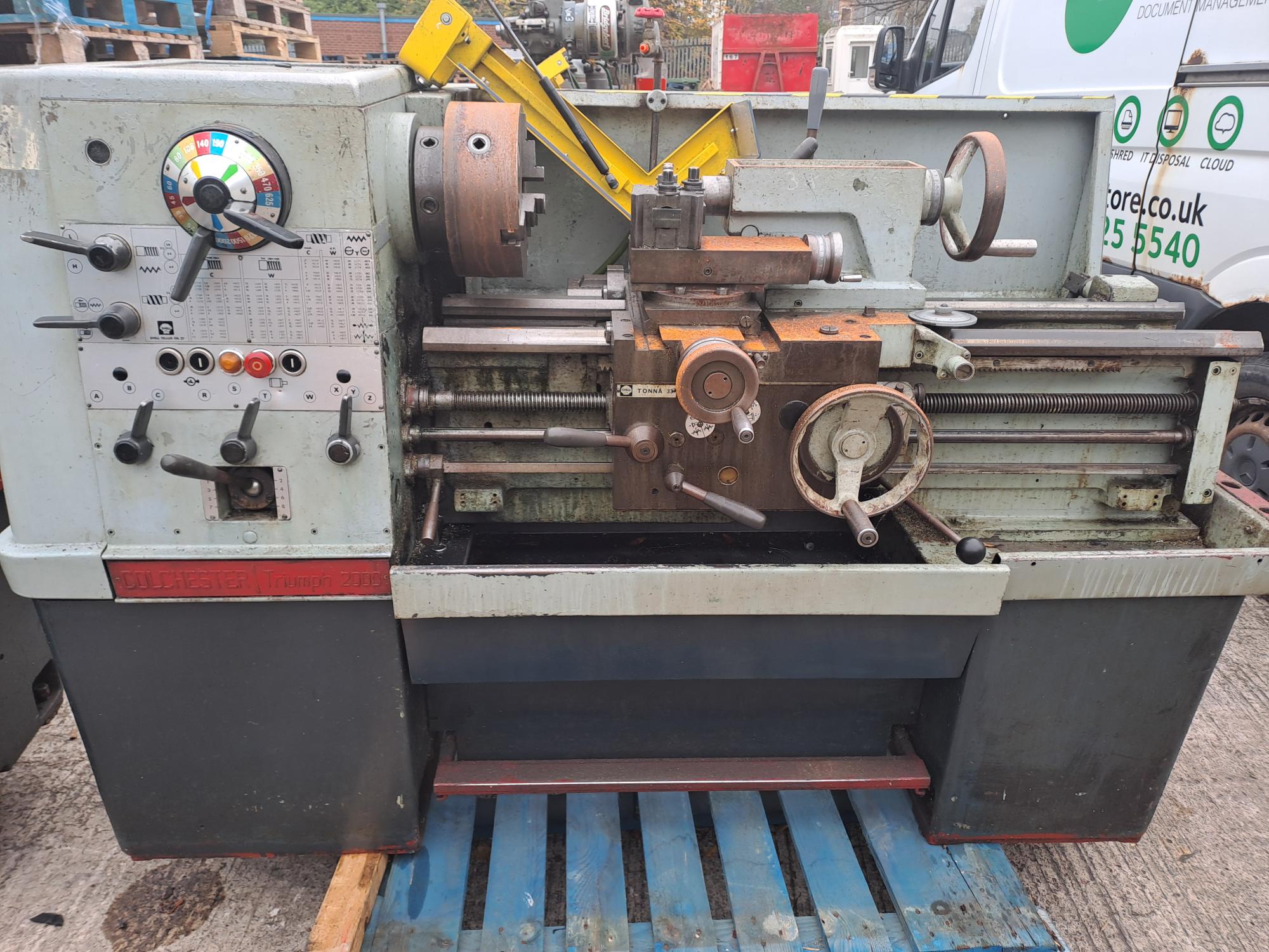 Image of 4 x Colchester Lathes and 3 x  Bridgeport Mills