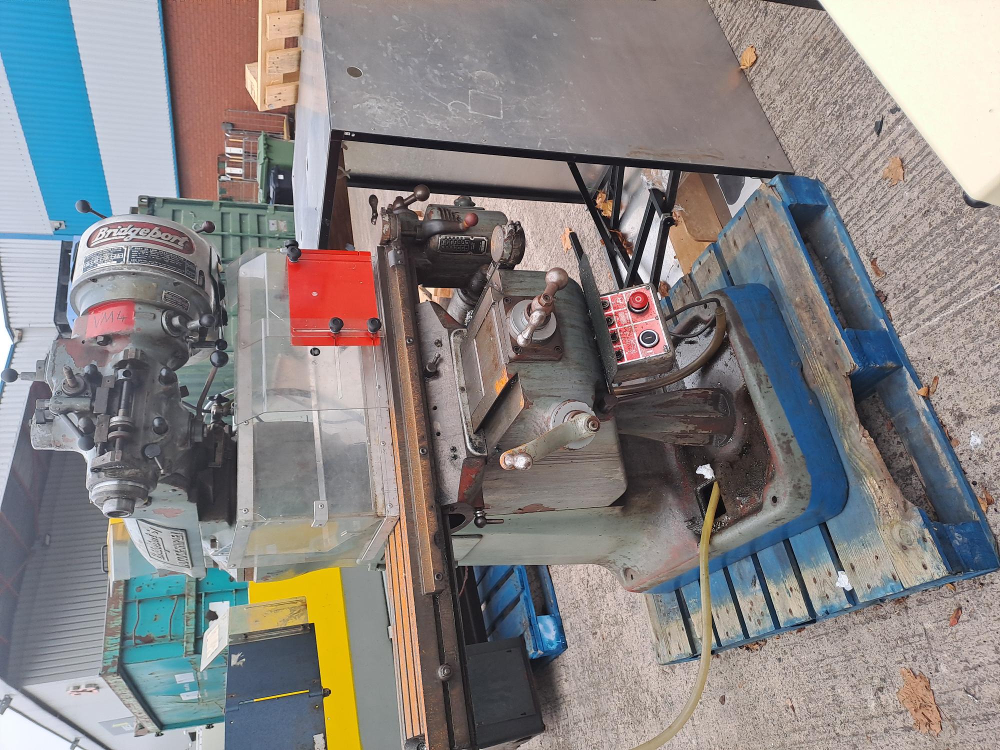 Image of 4 x Colchester Lathes and 3 x  Bridgeport Mills