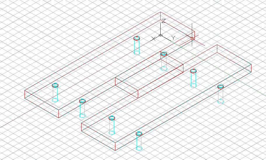 Image of 2 x Newport RS4000 & Bridge in H-Configuration Optical Table Assembly 4.5 x 6M