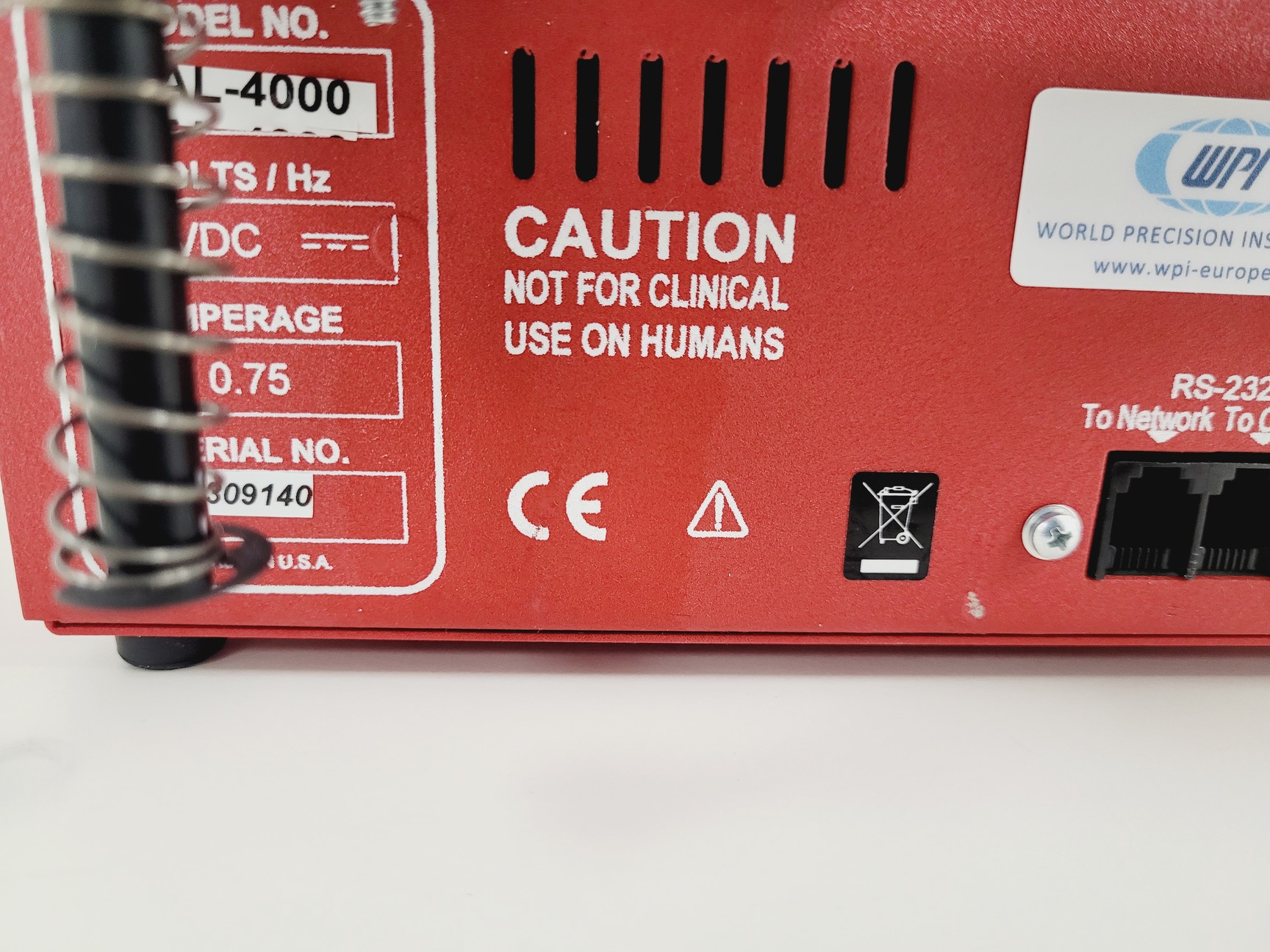 Image of World Precision Instruments AL-4000 Syringe Pump Lab