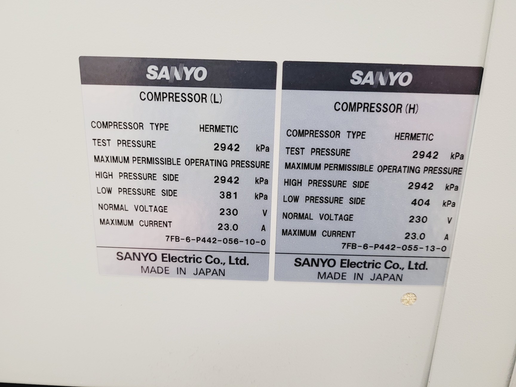 Image of Sanyo VIP Series -86 Ultra Low Freezer Model MDF-U73V Lab