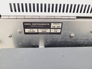 Thumbnail image of Cecil Type CE 7200 Spectrometer Lab Faulty Screen