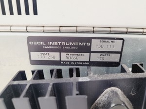 Thumbnail image of Cecil Model CE 9200 Spectrometer Lab