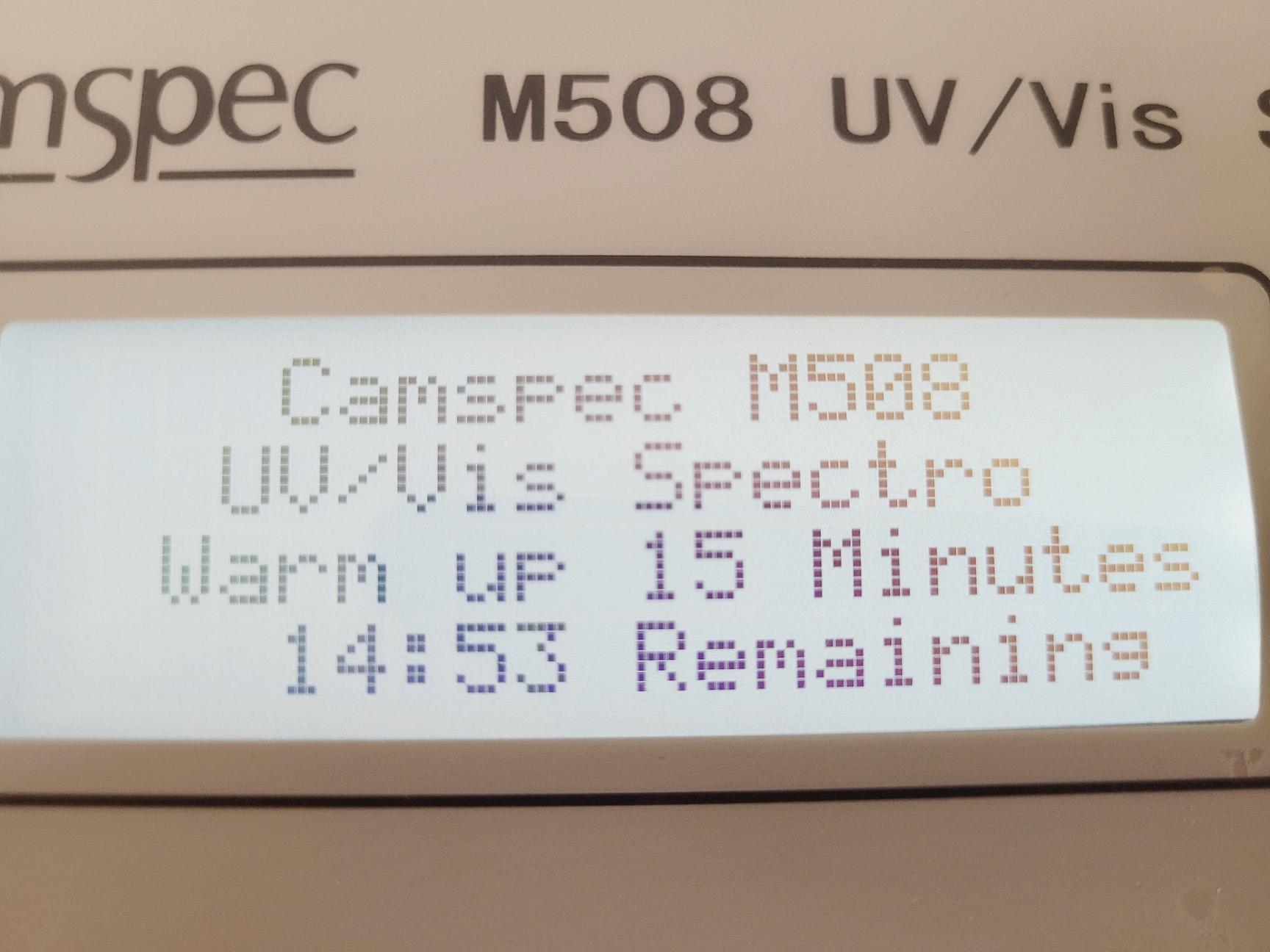 Image of Camspec M508 Spectrophotometer Lab