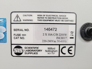 Thumbnail image of SLS Lab Pro INC8017 Incubator Spares/Repair Lab