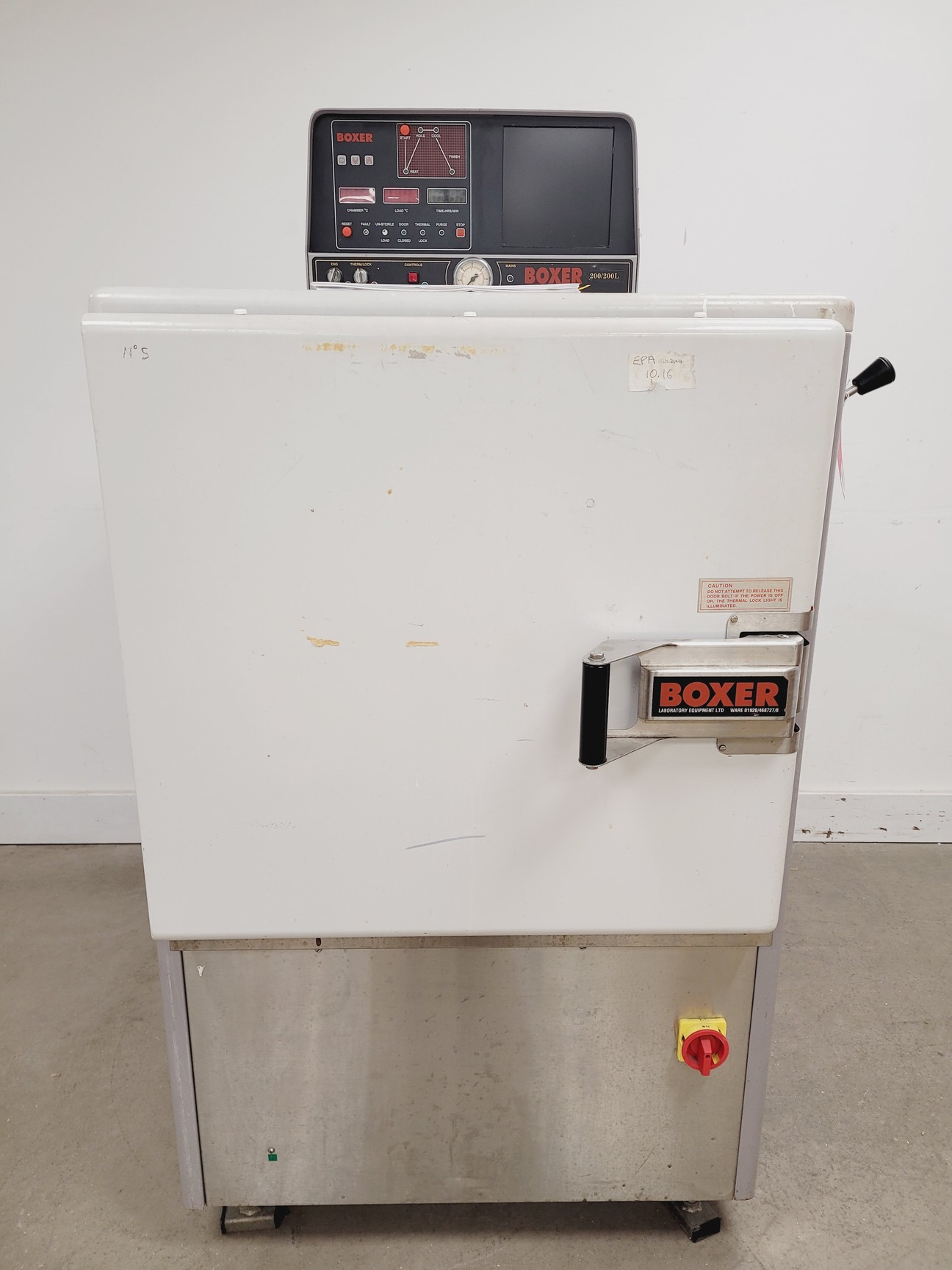 Image of Boxer 200/200L Autoclave Lab