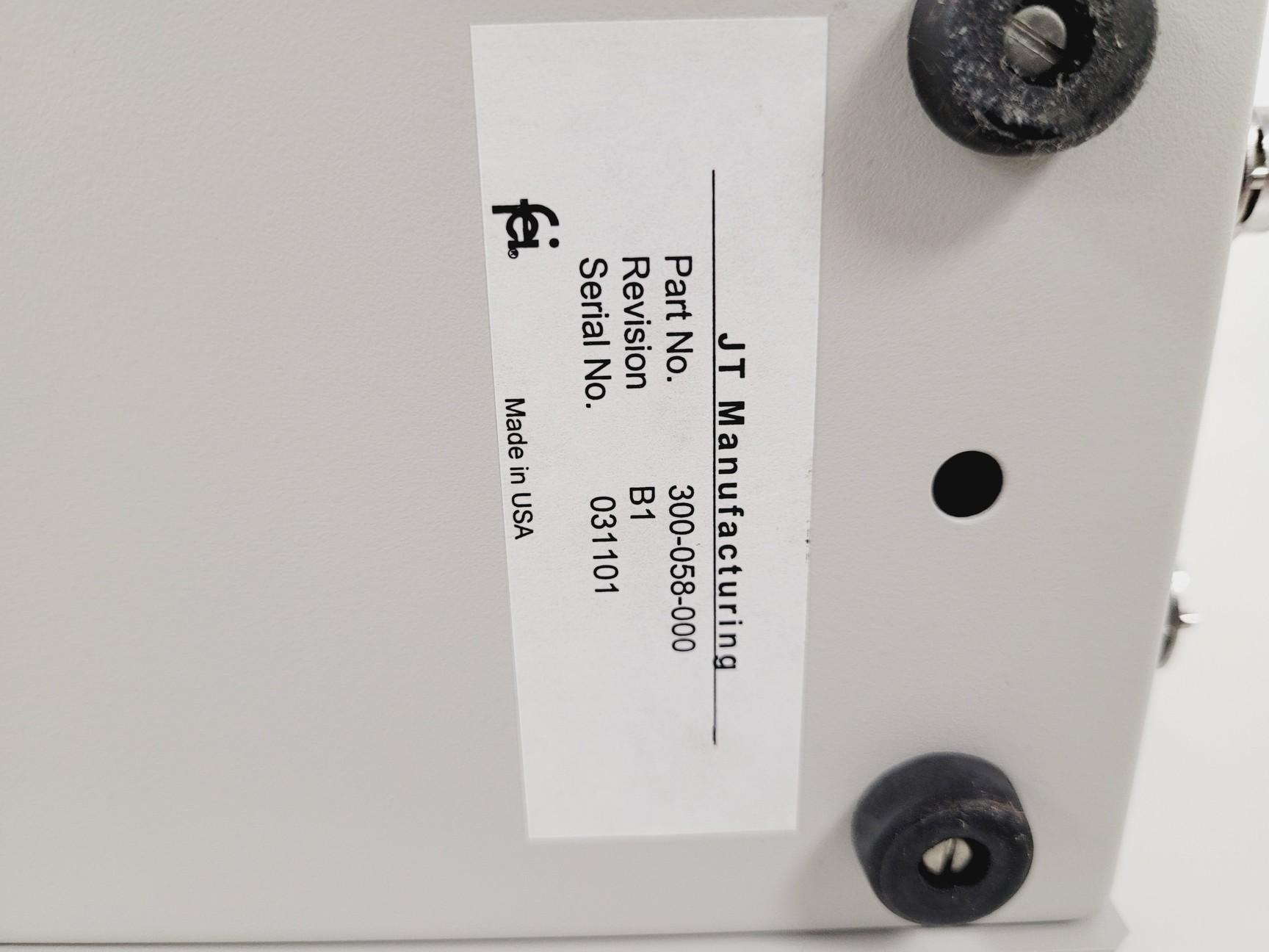 Image of FEI XL30 ESEM Scanning Electronic Microscope System Spares/Repair Lab