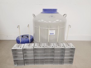 Thumbnail image of Statbourne Biorack 3000 Liquid Nitrogen Sample Storage Dewar Lab