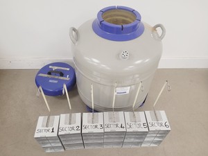 Thumbnail image of Statbourne Biorack 3000 Liquid Nitrogen Sample Storage Dewar Lab