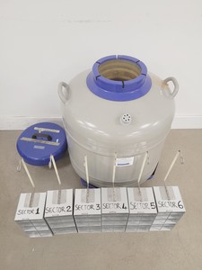 Thumbnail image of Statbourne Biorack 3000 Liquid Nitrogen Sample Storage Dewar Lab