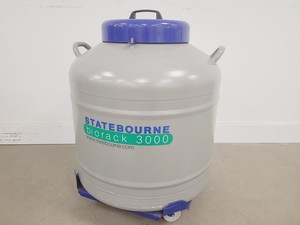 Image of Statbourne Biorack 3000 Liquid Nitrogen Sample Storage Dewar Lab