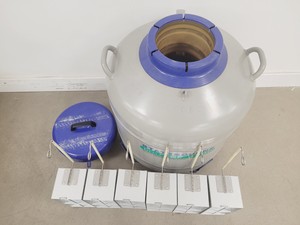 Thumbnail image of Statbourne Biorack 3000 Liquid Nitrogen Sample Storage Dewar Lab