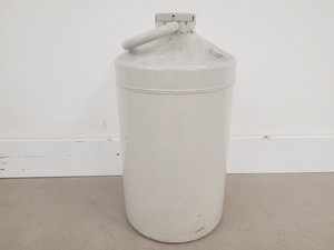 Thumbnail image of Union Carbide Liquid Nitrogen Dewar Lx28 Wx28 Hx60cm Lab