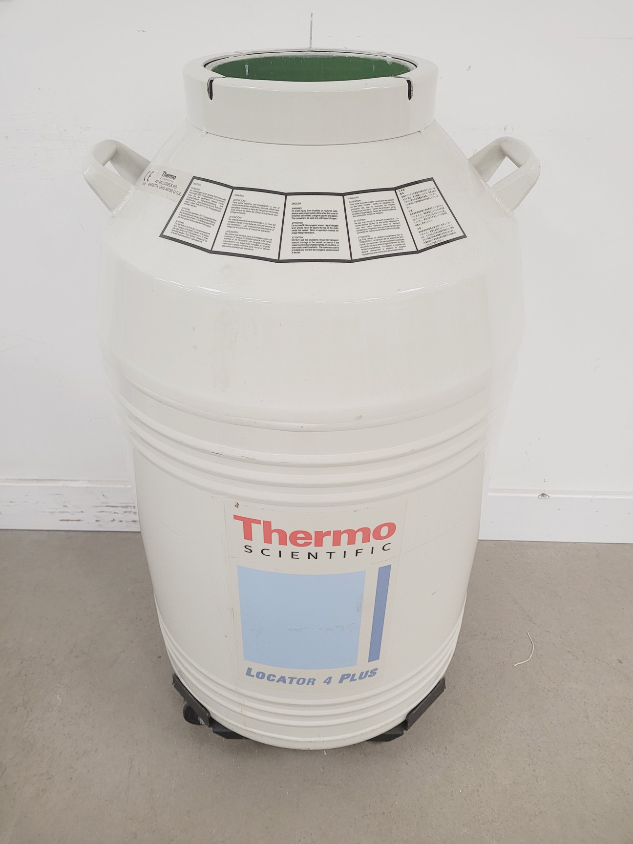 Image of  Thermo Scientific Locator 4 Plus Cryogenic Liquid Nitrogen Dewar