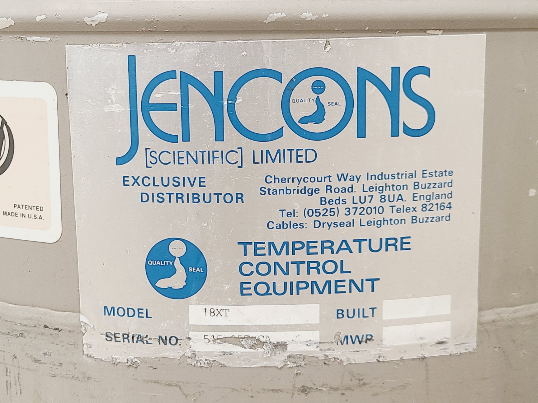 Image of Taylor-Wharton 18XT Nitrogen Dewar