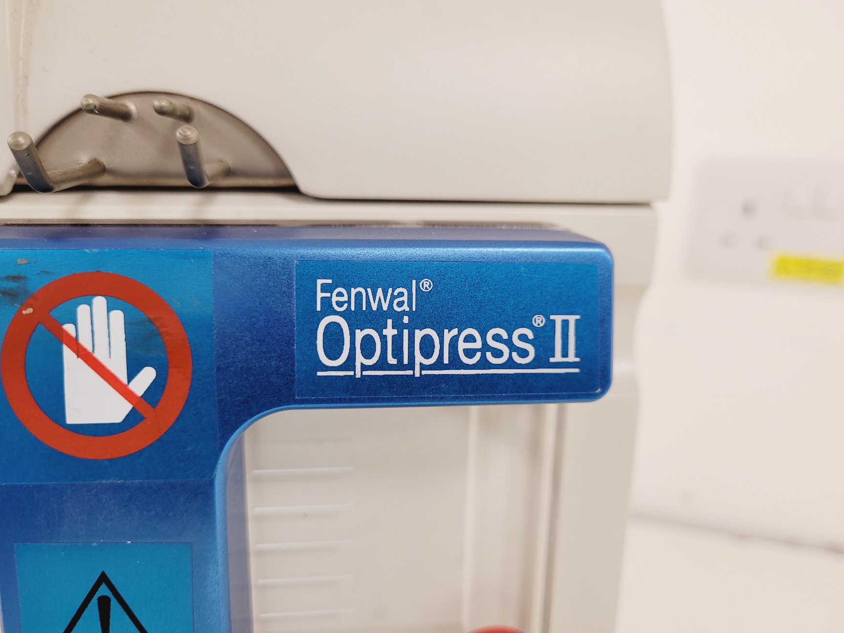 Image of Baxter OptiPress II Automated Blood Component Extractor