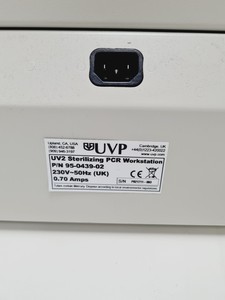 Thumbnail image of UVP UV2 Sterilizing PCR Workstation Lab