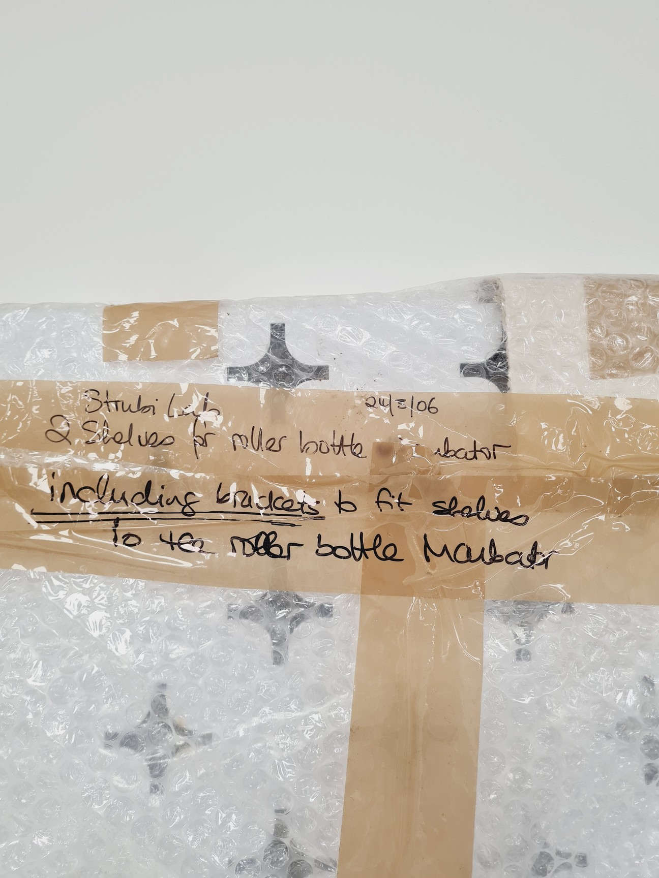 Image of 2 x Roller Incubator Shelves For Wheaton 753684-D Incubator