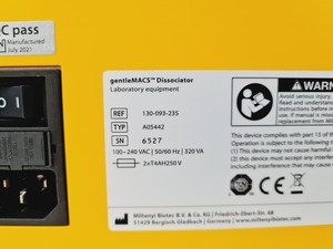 Thumbnail image of MACS Miltenyi Biotec Model GentleMACS Dissociator (Brand New In Box) Lab