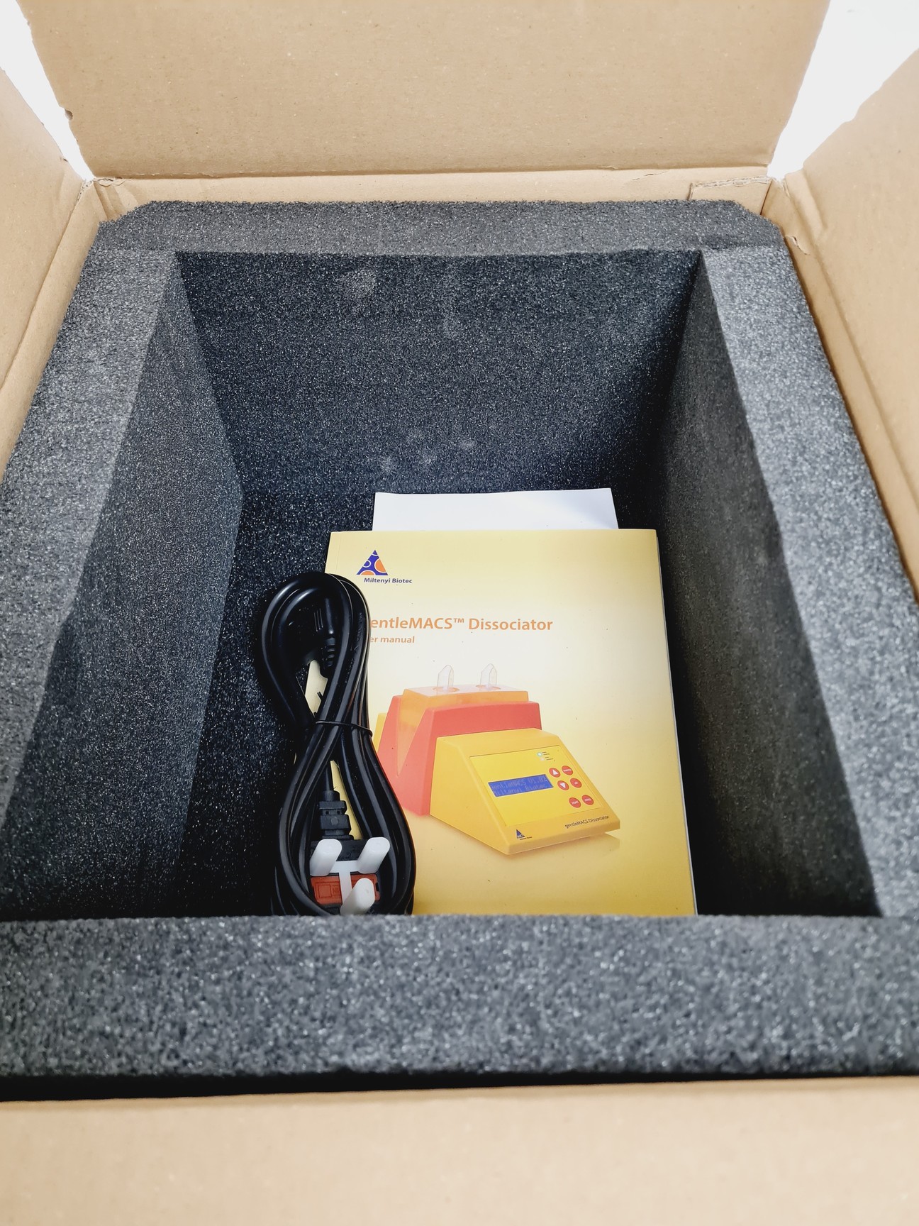 Image of MACS Miltenyi Biotec Model GentleMACS Dissociator (Brand New In Box) Lab