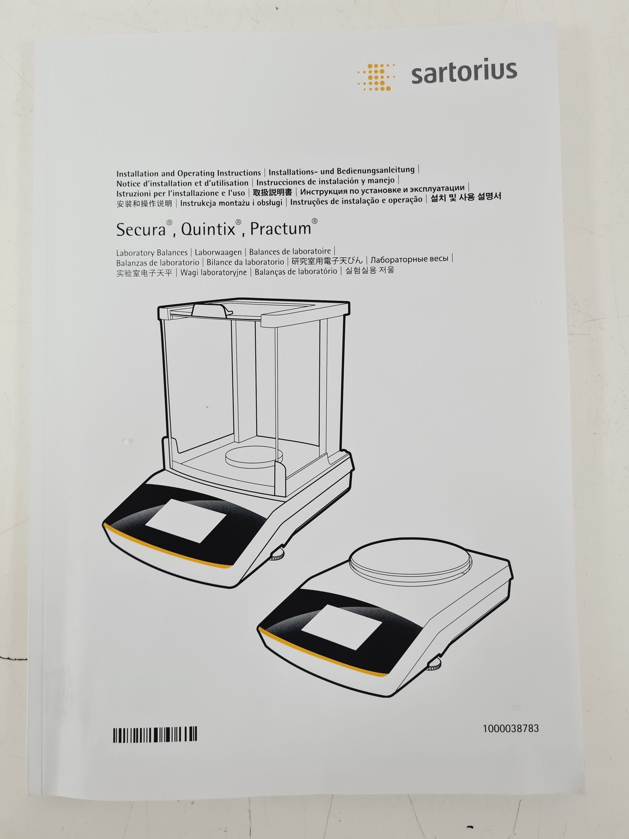 Image of Sartorius Securia124-S 4DP Analytical Balance Lab