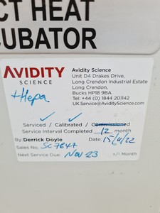 Thumbnail image of Nuaire Model NU-5510E Incubator Lab Spares/Repairs