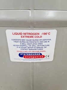 Thumbnail image of Statbourne Biorack 3000 Liquid Nitrogen Sample Storage Dewar Lab