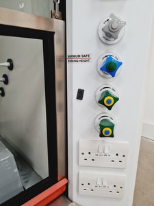 Thumbnail image of J. Marston Engineers Fume Hood with Stand & Cabinet Spares/Repair Lab 